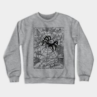 The Monster Which Causes Most Of Our Suffering - IWW, Anti Capitalist, Socialist Crewneck Sweatshirt